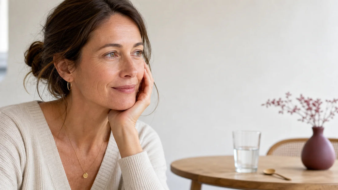 Portrait naturel d’une femme prenant soin de sa peau