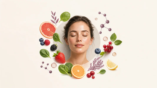 Antioxydants alimentaires et peau lumineuse
