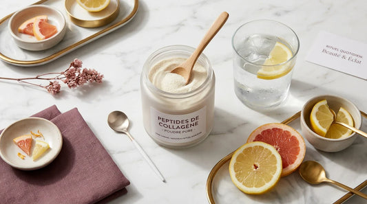 Rituel quotidien de collagène pour la peau avec dosage adapté